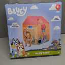 Pop N Fun Bluey Pop-Up Tent, Multicolor Easy Storage Pop Up Play Tent with Roll-Up Door & Peep Window, Indoor/Outdoor Toddler Playhouse for Ages 2+