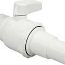 Upgrade SP0729 Ball Valve for Hayward Pool Filter Valve, Econoline 2-Way Pool Shut Off Valve 1.5" MIP x 1.5” - 1.25”, Above Ground Pool Filter Parts