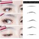 Eyebrow Trimmer, Completely Stainless Steel Eyebrow Razor Shaper for Men and Women, Grooming Shavers(10 pcs/box)