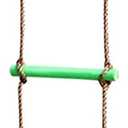 Rainbow Craft 6.6FT Climbing Rope Ninja Ladder for Kids - Kids Ninja Warrior Obstacle Course Accessories - Swing Rope Ladder