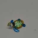 Hand Blown Sea Creature Glass Miniature 1 Piece Colorful Turtle Figurine Art Collectible Decor