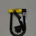 Kryptonite New York Standard Bike U-Lock, Heavy Duty Anti-Theft, 16mm Shackle with Mounting Bracket and Keys, Ultimate Security for Bicycles E-Bikes and Scooters.