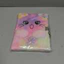 Colorful Cat Diary for Girls Kids Notebook Cute Journal with Lock,Girls Fluffy Plush Diary,Birthday,Christmas,New Year Gift Set for Girls with Multicolored Pen