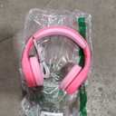 LilGadgets Connect+Wired Kids Headphones for School with Microphone, Volume Limiting & Noise Reduction Over-Ear Headset with Cord, SharePort Technology & SoftTouch Padding, Pink - Kid Headphones