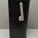 Architectural Mailboxes Chadwick Galvanized Steel Post Mount Mailbox, 8950B-10, Black, Medium Capacity