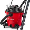 Vacmaster 16-Gallon 6.5 Peak HP Wet/Dry Vacuum  VJH1612PF 1101, Red