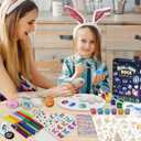 Rock Painting Kit for Kids Ages 612  Glow in The Dark Arts & Crafts Set with Stencils, Water Coloring Book, Craft Paint Supplies & DIY Toy for Boys and Girls Birthday Gift