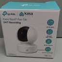 Kasa 2K QHD Security Camera Pan/Tilt, Starlight Sensor for Color Night Vision, Motion Detection for Baby & Pet Monitor, SD/Cloud Storage, Works with Alexa & Google, Free Expert Support (KC410S) (White)