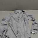 Calvin Klein boys Long Sleeve Sateen Dress Shirt, Button-down Style With Cuffs & Shirttail Hem 8
