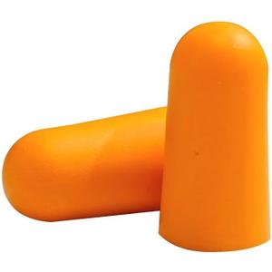 Foam Ear Plugs for Sleeping, Snoring, Loud Noise, Concert, Travel, Construction, Soft Earplugs for Noise Reduction Portable Orange(50 Pairs)