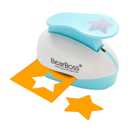 BearBoss Star Paper Punch, Handmade Scrapbook Paper Puncher, Different Size of Scrapbooking Punches Crafting Designs for Office Supplies, Card Making, DIY Albums Photos, Classic White