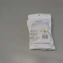 4 x Leather Badge Holder and Adjustable Retractable Lanyards, Quick Release Buckle and Safety Breakaway Lanyards with Swivel Metal Clasp for Offices, Staff, Students, Employees (1 Pack, Sa-light Blue)