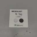 Tracker Tag 4 Packs Bluetooth Tracker, Smart Tag Locator Tracking Device, Keys Finder and Item Locator,Air Tracker Item Finders with Find My(iOS Only) Track Your Keys,Wallet,Luggage (White and Black)