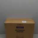 Lightweight Folding Wagon, Large Capacity Collapsible Grocery Cart on Big Wheels, Heavy Duty Foldable Shopping Carts, All-Terrain Outdoor Utility Carts for Camping, Sports, Garden, Beach, 3.5 Cu Ft (3-1/2 cubic feet, Black)