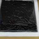 CiaoHER Acrylic Black Donation Box, Ballot Suggestion Box Money Storage Square Container for Voting, Charity, Ballot, Contest, Suggestions (8x8x8 inches)