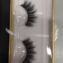 Lilly Lashes 3D Miami Faux Mink Strip Eyelashes, False Eyelashes Dramatic Look, Reusable False Lashes, Fake Lashes Pack, Lash Strips with Luxury Silk Like Fibers, No Lash Glue Included