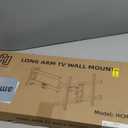 Pre-Assembled Corner TV Wall Mount for 32-80" TVs, Full Motion with Smooth Gliding Extension, 30" Long Arm, Single Stud Installation Holds 100lbs, Max VESA 600x400mm