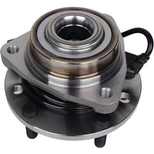 PAROD 513124 Front Wheel Hub Bearing Assembly 4WD Compatible with 1997-05 Chevy Blazer, 1997-04 S10, 1997-05 GMC Jimmy, 1997-04 Sonoma, 1998-2000 Isuzu Hombre, 1997-2001 Oldsmobile Bravada 5Lugs w/ABS