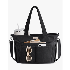 Corduroy Tote Bag for Women, 17 Pockets Laptop Work Tote Bag Lightweight Teacher Nurse Bible Bag for School Travel
Multi Compartment, Ideal Gift for Women, with 40oz Cup Holder, Daily Purse w/ Strap, College Shoulder Bag, Zipper Crossbody Bag