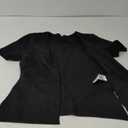 Short Sleeve Shirts for Women Crew Neck Basic Tee - Fashion Summer Spring Tops - Oversized T Shirts for Women Large, Black 