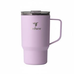 REDUCE 18 oz Hot1 Stainless Steel Insulated Mug with Temperature Adjusting Lid - Dual-Wall Vacuum, Cupholder Friendly - Keeps Drinks Hot for 6 Hours - Ideal for Coffee, Tea & Other - Lilac