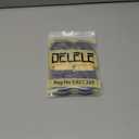 2 x DELELE Print Flat Shoelaces for Sneakers: Cement Athletic Shoe Laces 2 Pair