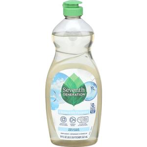 Seventh Generation Dish Liquid Soap Free & Clear liquid soap  Dishwashing Soap Dish Soap for sensitive skin 19 oz