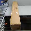 C6 Ft Unlit Pencil Christmas Tree, Slim Artificial Holiday Tree w/ 267 Snowy PVC Branch Tips, 31 Pine Cones, Realistic Hinged Xmas Tree for Home, Office, Party, Holiday