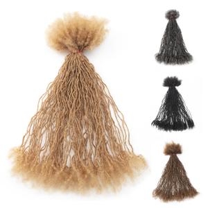 EV&ET Sister Locs Extesnions Human Hair, 0.2cm 40 Strands Thickness Micro Locs Curly Tips,100% Virgin Human Hair Dreadlock Extensions,Soft Interlock Dreads Can Be Dyed Bleached(#27,0.2cm,10inch,40s)