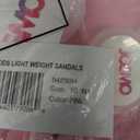 Josmo Kids Jelly Sandals Open Toe Strap Summer Pool Beach Shoes for Boys and Girls (Size 5-10 Toddler) (Pink)