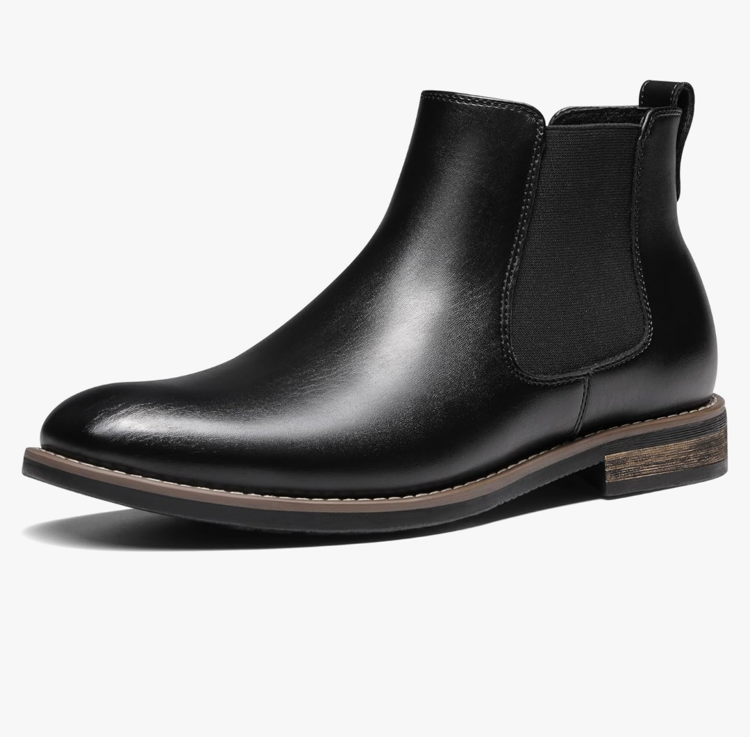 Bruno Marc Men's Suede Leather Chelsea Ankle Boots, 14