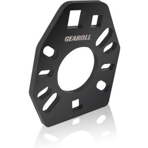 Stainless Steel Pinion Yoke Wrench Tool for Loosening Pinion Flange and Nuts, Fits for Most Sockets Extra 1/2" Hole Fits Most Sockets, Works with Various Styles of Yokes,Axles,Flanges