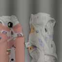 ANWA 2 Pack Cat Recovery Suit - Breathable Cat Onesie for Cats After Surgery Female, Kitten Surgery Recovery Suit Female Abdominal Wounds (Small)