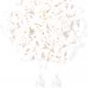 BQLZR Unpainted Architecture White Model Figures 1:87 Scale Men and Women Pack of 100