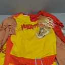 Morph Hulk Hogan Costume, Hulk Hogan Costume Adult, WWE Hulk Hogan Costume (Size Large)