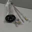 Tool Daily Dual-Function Undercarriage Cleaner with Swivel Wheel, Surface Cleaner for Pressure Washer, Underbody Car Wash Water Broom, 16 Inch, 4000 PSI