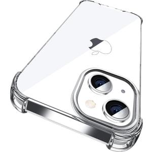 ORIbox Case for iPhone 13 mini, with 4 Corners Shockproof Protection,Clear,iphone 13 mini Case