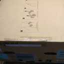 Mumeasy 29.6-46" Baby Gate for Stairs, Pressure Mounted Dog Gate for Doorways, Auto Close Pet Gate for Indoor Use, Extra Wide Child Gate with Walk Thru Door Black, Mom's Choice Awards Winner