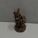 Veronese Design 6 7/8 Inch Steampunk Chaotic Neutal Mad Hatter Cat Cold Cast Resin Bronze Finish Animal Figurine
