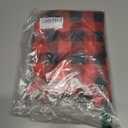 Ecokauer Girls Casual Long Sleeve Shirts Knot Front Tunic Tops Tees Blouses for Children Fashion Clothes (Red, M)