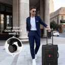 Carry On Luggage 22x14x9 Airline Approved, 22-Inch Suitcases with Spinner Wheels, Softside Carry-on Luggage with TSA Lock for Men Women Business Trip, Lightweight Large Capacity Luggage for Travel