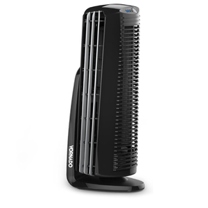 Vornado Duo Small Room Tower Air Circulator Fan, Black, 14 In.