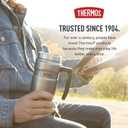 THERMOS Stainless King Vacuum-Insulated Travel Mug with Handle - 16oz, Matte Steel - Thermos Tumbler for Hot & Cold Drinks - Leak-Proof & Sweat-Proof Stainless Steel Coffee Mug with Lid for Commuting