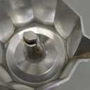 Bellemain Stovetop Espresso Maker Moka Pot (White, 3 Cup)