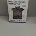 Heating Pad for Neck Shoulder and Back, Valentines Day Gifts for Her Him, Birthday Gift for Women Men Mom, Deeper Pain Relief,Large Weighted Heat Pad, ETL Certified, Gray (24"x33")