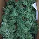 JOIEDOMI 3 Pack 19" Christmas Wreaths with Bow Pre-Lit Artificial with 20 Warm Lights Cordless for Home Front Door Wall Xmas Indoor Outdoor Christmas Decorations Window Door Wreath, Battery Operated