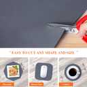 Mcrbeay Shelf Liners for Kitchen Cabinets, 10" W x 120" L, Non Adhesive Non-Slip Kitchen Drawer Liners, Waterproof Durable Cabinet Liners for Shelves, Pantry, Dark Gray