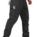 FREE SOLDIER Men's Cargo Pants,Tactical Pants for Men Stretch,Durable Ripstop EDC Work Pants for Hiking L