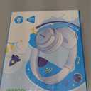 iClever BTH22 Kids Bluetooth Headphones, 60H Play Time, USB C Fast Charging, Bluetooth 5.4, AUX Cord,Safe Volume 74/85 dBA,Toddler Headphones for iPad/Tablet/Travel/School, Blue