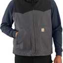 Carhartt Men's 106433 Montana Rugged Flex Duck Relaxed Fit Vest (Medium)